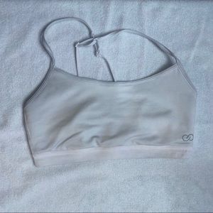 CALIA white sports bra size S